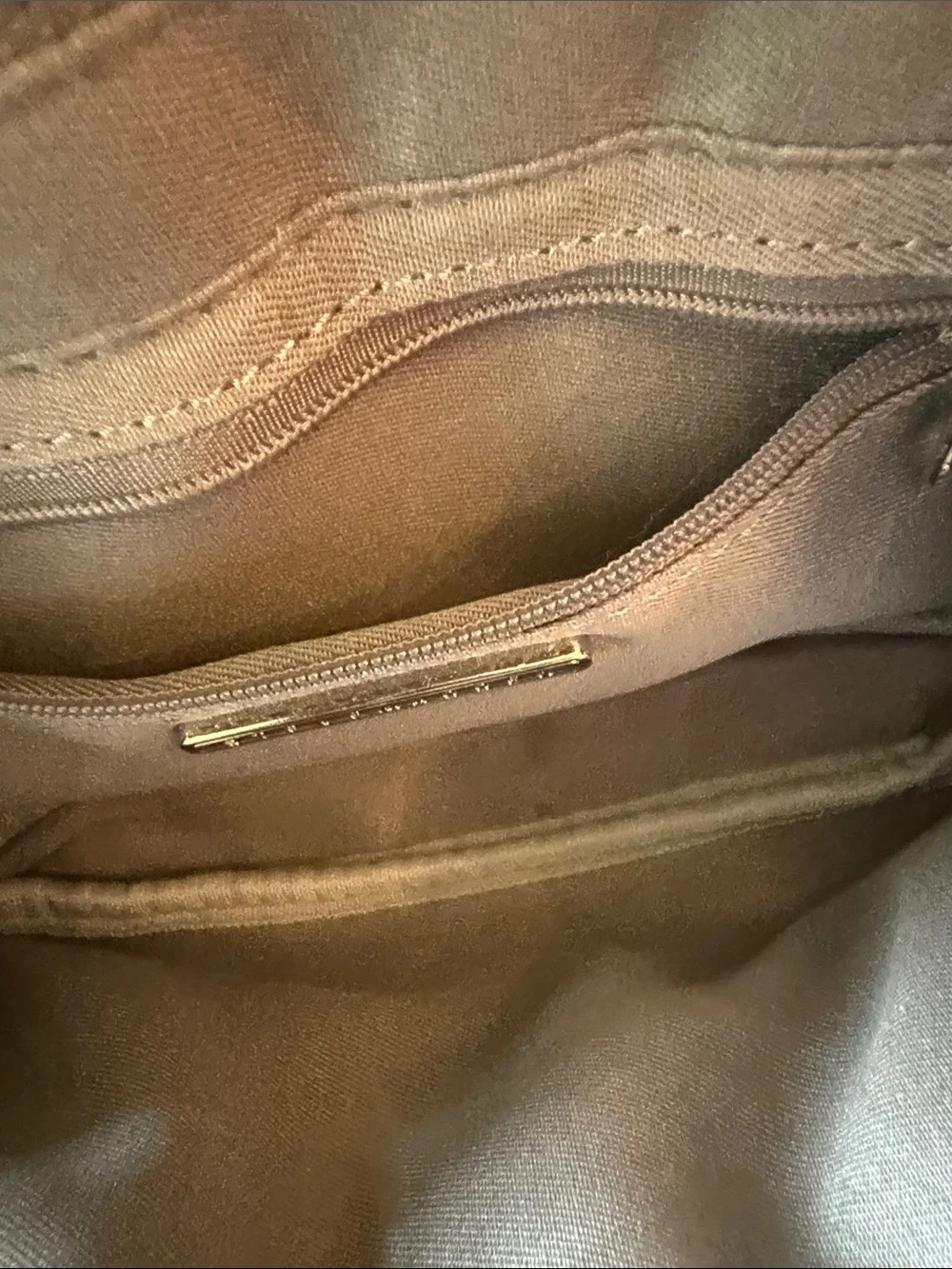 NWT - Steve Madden Gray SM Embossed Purse